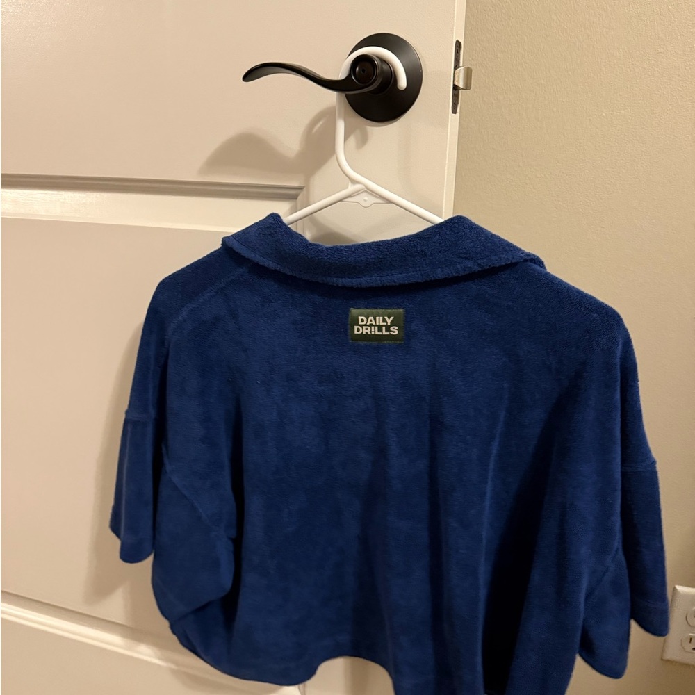 Daily Drills Terry Cloth Top